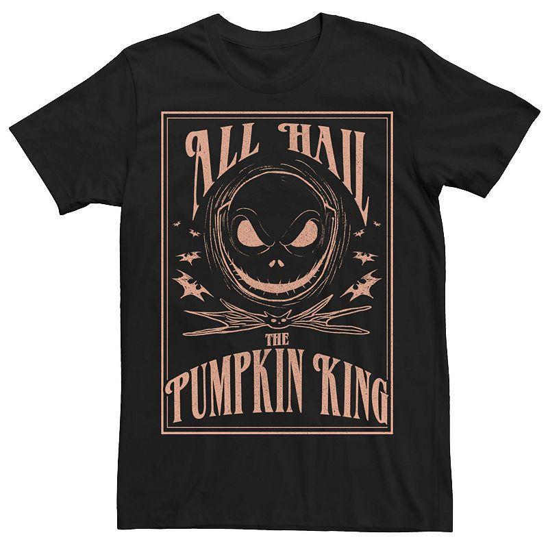 Mens Disney The Nightmare Before Christmas Hail The Pumpkin King Tee Product Image