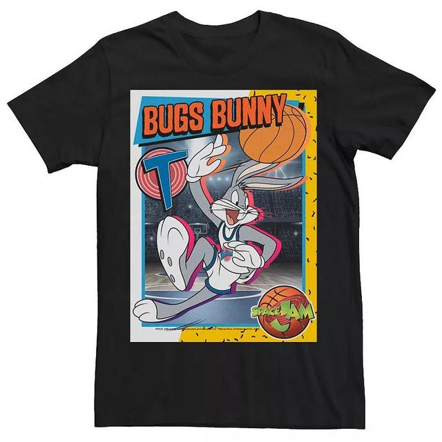 Mens Space Jam Bugs Bunny Trading Card Tee Product Image