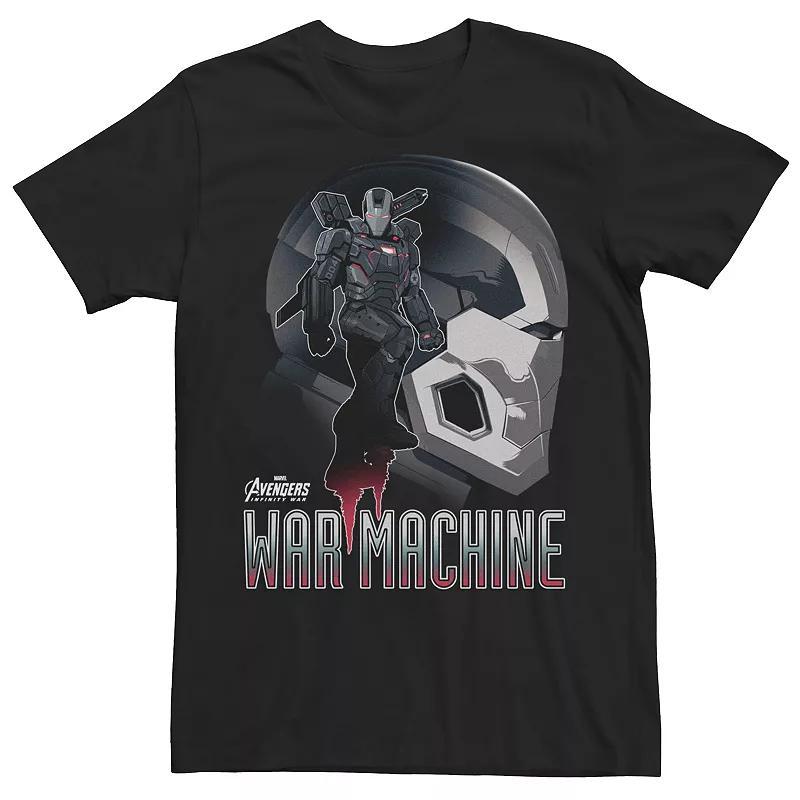 Mens Marvel Avengers Infinity War War Machine Silhouette Graphic Tee Product Image