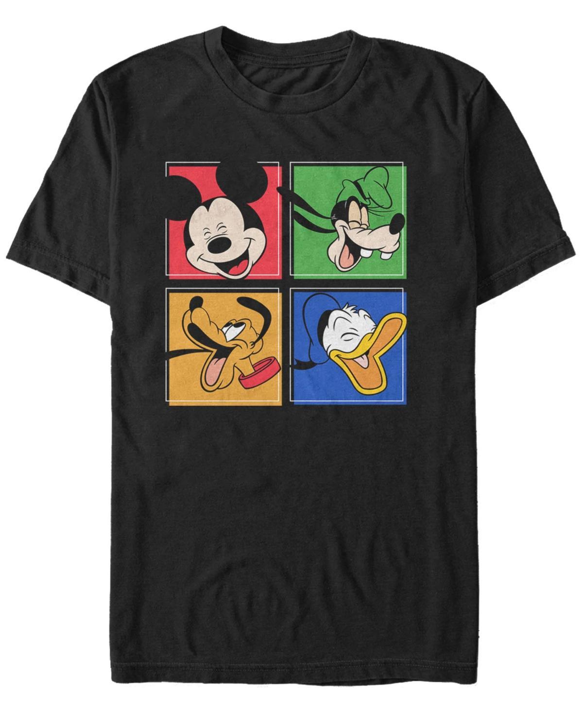 Disneys Mickey and Friends Mens Laughing Panels Tee Product Image