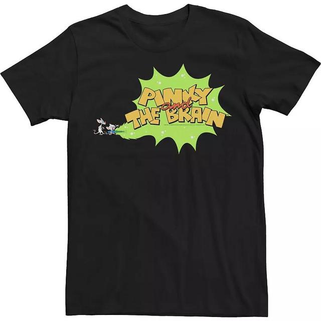 Mens Pinky And The Brain Ray Gun Logo Tee Product Image