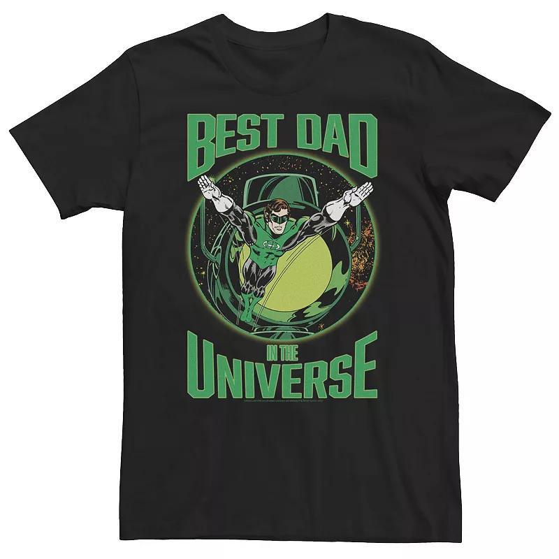 Big & Tall DC Comics Green Lantern Best Dad In The Universe Tee, Mens Product Image