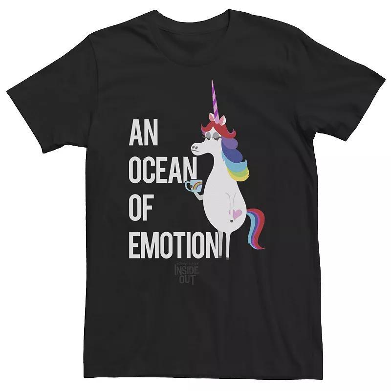 Big & Tall Disney / Pixar Inside Out Unicorn Ocean Tee, Mens Product Image