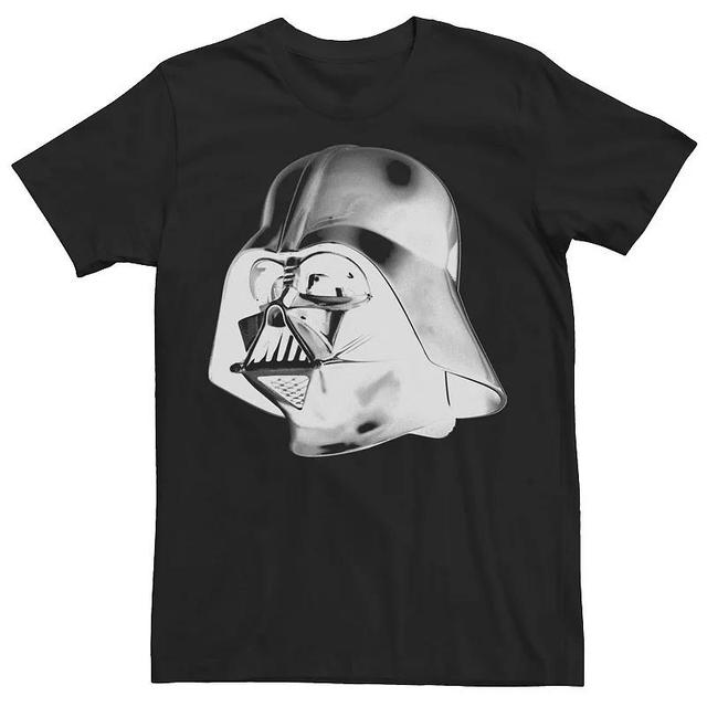 Mens Star Wars Darth Vader Helmet Negative Graphic Tee Product Image