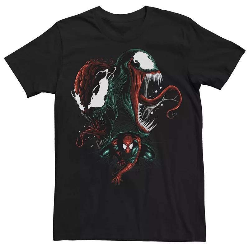 Mens Marvel Spider-Man Venom And Carnage Villains Tee Product Image