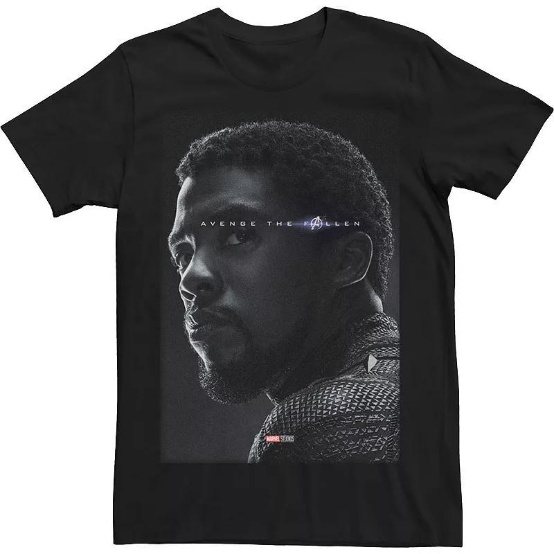 Big & Tall Marvel Avenge Panther Poster Tee, Mens Product Image