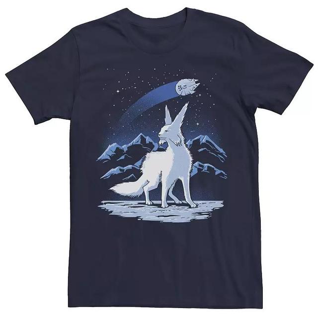 Mens Star Wars Vulptex And Millennium Falcon Tee Blue Product Image