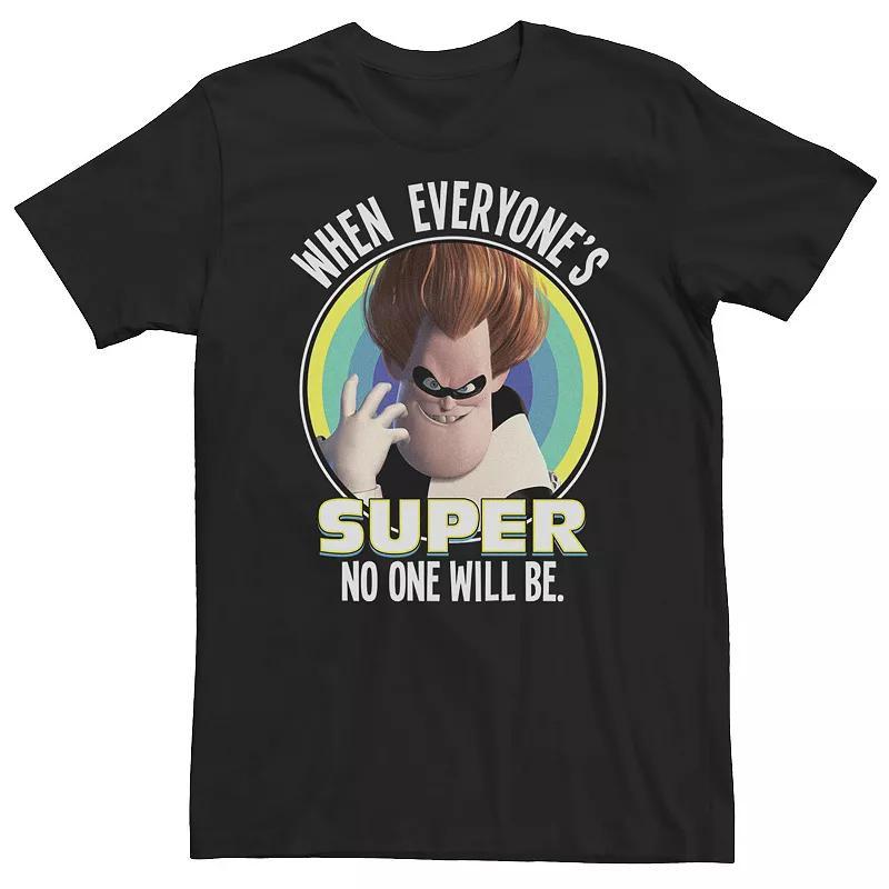 Big & Tall Disney / Pixar Incredibles Syndrome Super Tee, Mens Product Image