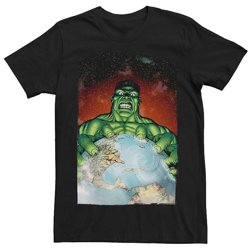 Mens Marvel Hulk Planet Destroyer Earth Grabbing Tee Product Image