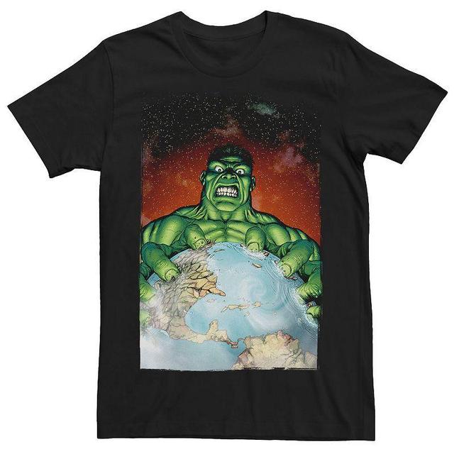 Mens Marvel Hulk Planet Destroyer Earth Grabbing Tee Product Image