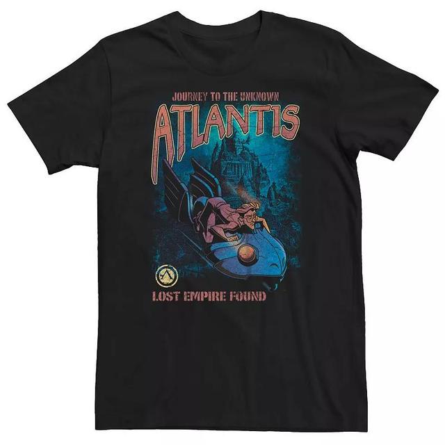 Big & Tall Disneys Atlantis Journey To The Unknown Tee, Mens Product Image