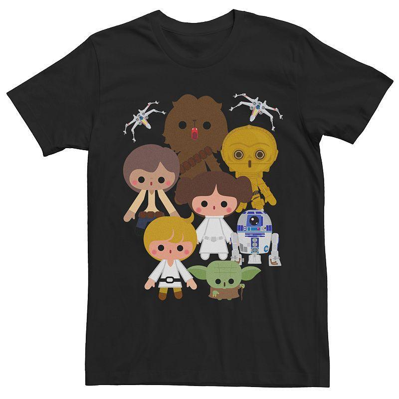 Mens Star Wars Heroes Kawaii Tee Product Image