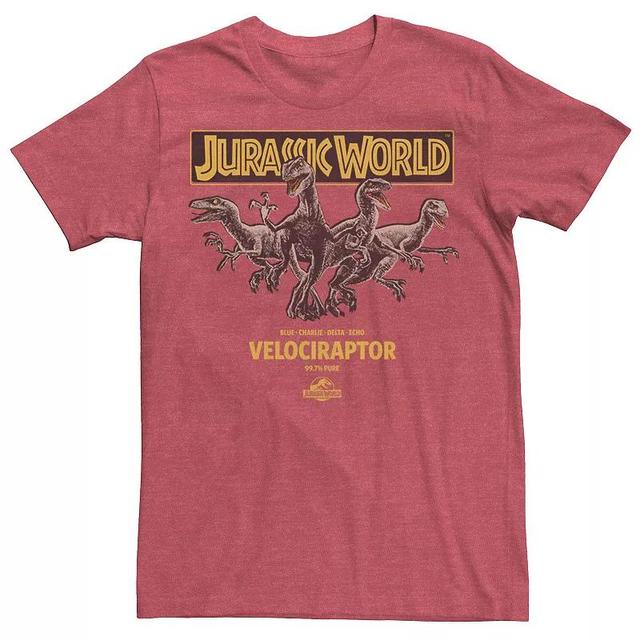 Mens Jurassic World Blue, Charlie, Delta & Echo Pack Tee Product Image