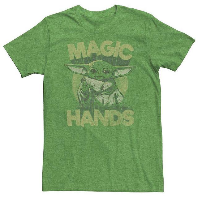 Mens Star Wars The Child Magic Hands Tee Kelly Grey Product Image