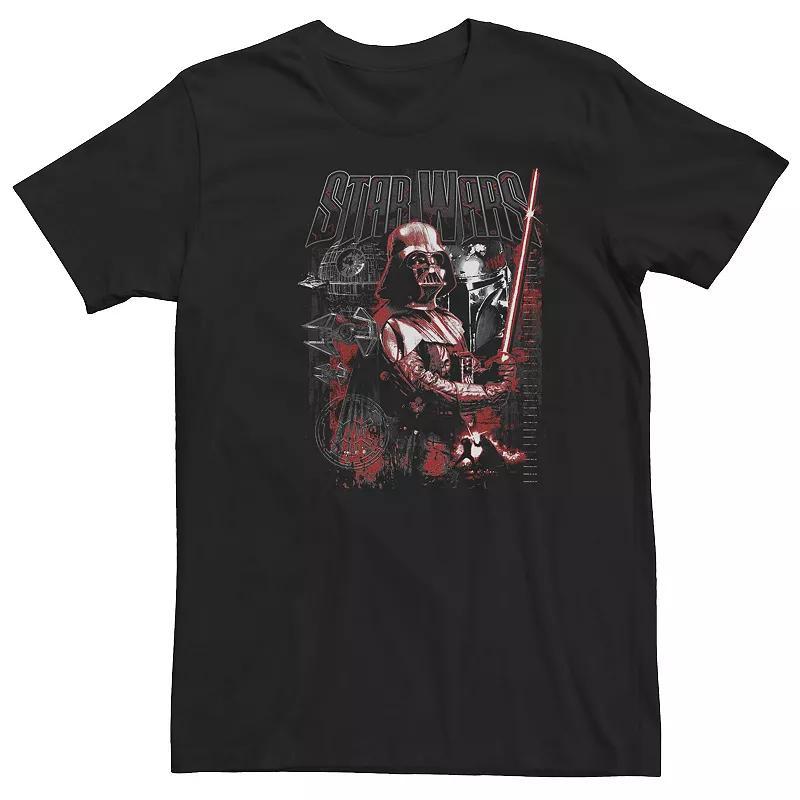 Big & Tall Star Wars Rogue One Death Trooper Portrait Tee, Mens Product Image