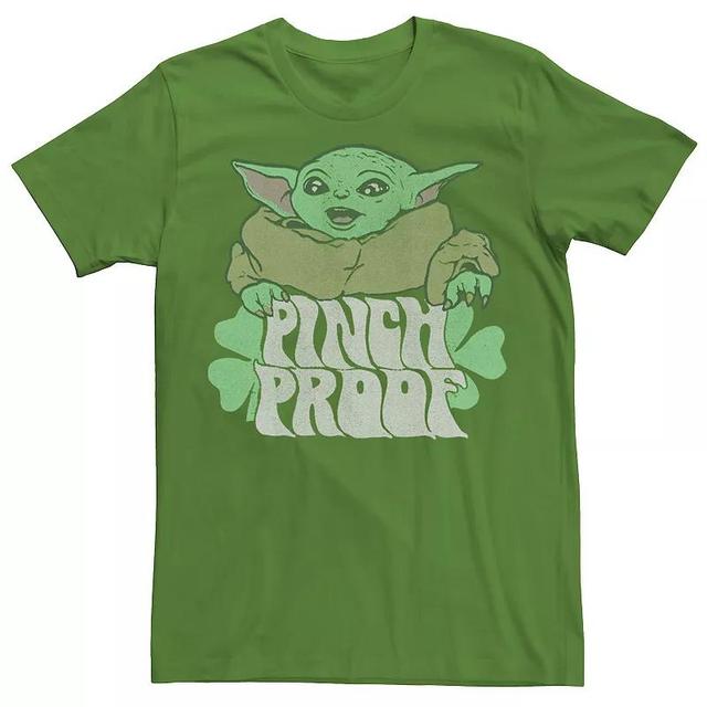 Mens Star Wars The Mandalorian Grogu Pinch Proof St. Patricks Tee Product Image