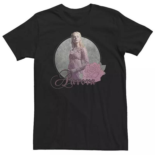 Big & Tall Disney Maleficent Mistress Of Evil Dark Portrait Title Logo Tee, Mens Product Image