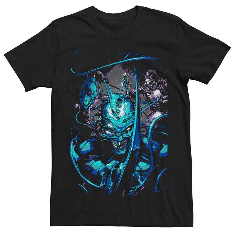 Mens Marvel Bright Carnage Portrait Tee Black Product Image