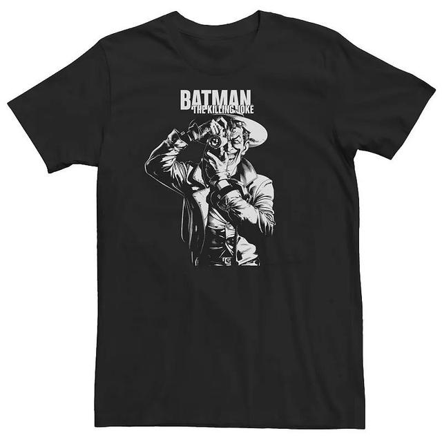 Big & Tall DC Comics Batman Joker The Killing Joke Portrait Tee, Mens Blue Product Image