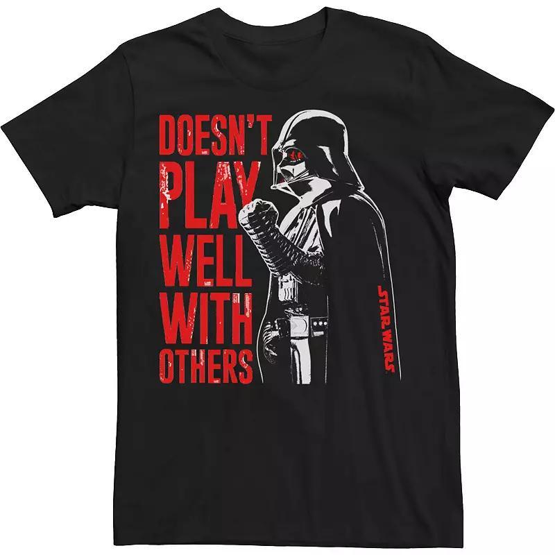 Men's Big & Tall Star Wars® Well Played Graphic Short Sleeve T-Shirt, Black, Xlt Product Image