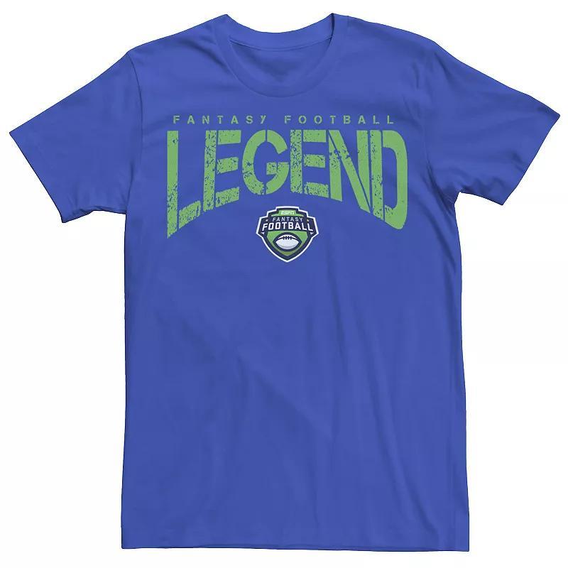 Mens ESPN Fantasy Football Legen Green Distressed Text Tee Product Image