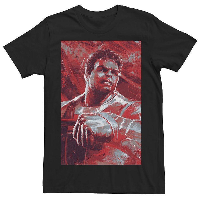 Mens Marvel Avengers Endgame Hulk Painting Graphic Tee Black Product Image