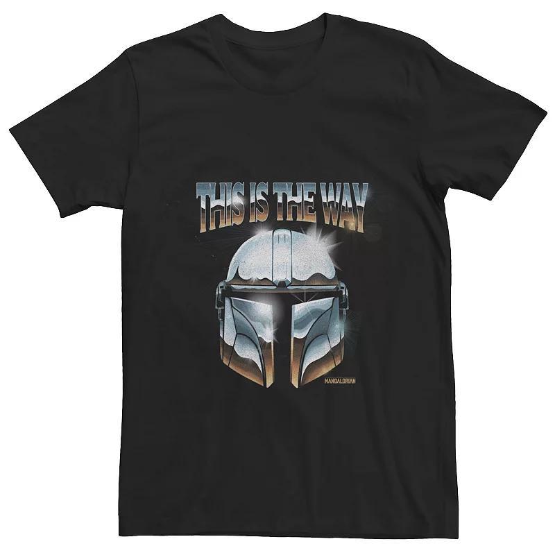 Mens Star Wars The Way Chrome Dome Tee Product Image