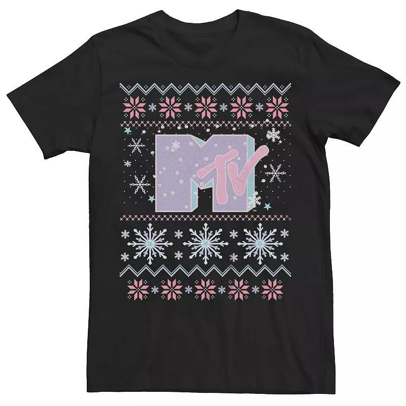 Mens MTV Snowy Logo Graphic Tee Product Image