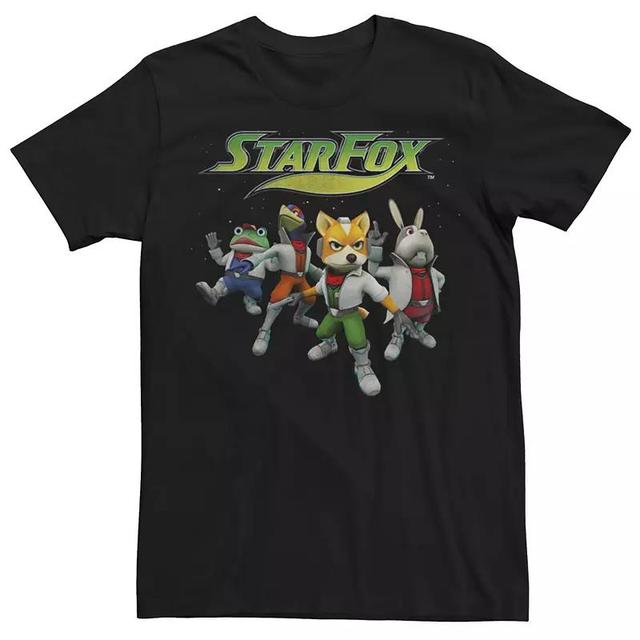 Mens Nintendo Star Fox 64 Retro Group Tee Product Image