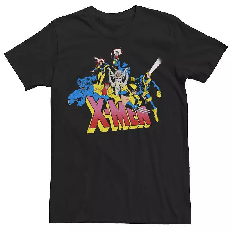 Mens Marvel X-Men Vintage Group Shot Graphic Tee Product Image