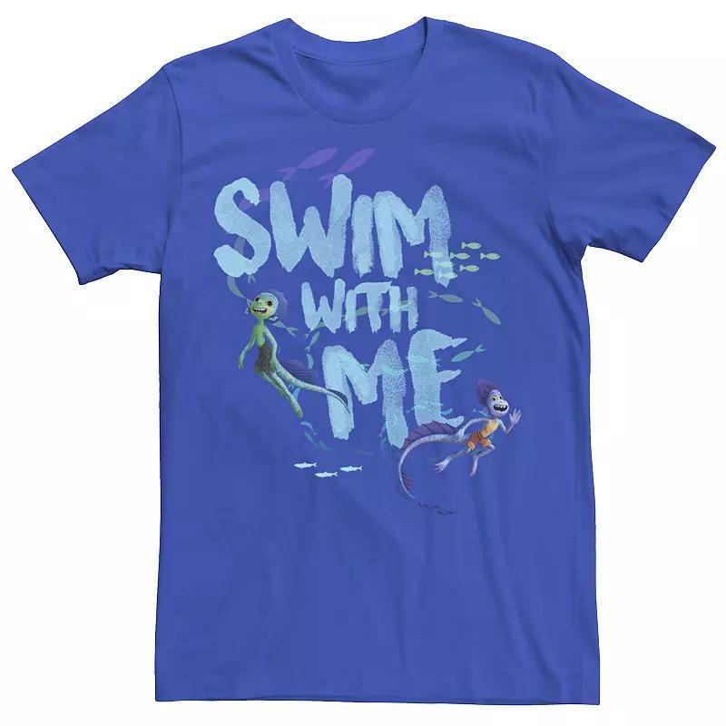 Disney / Pixars Luca & Alberto Mens Swim With Me Tee Product Image