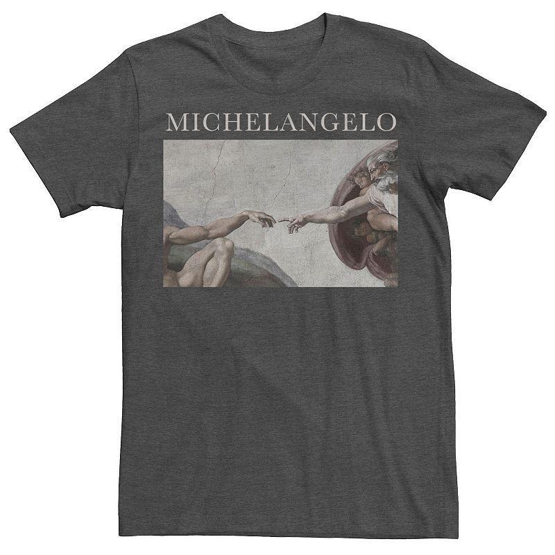 Mens Michelangelo Creation Of Adam Hands Tee Product Image