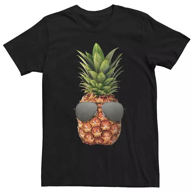 Mens Cool Pineapple Shades Graphic Tee Product Image