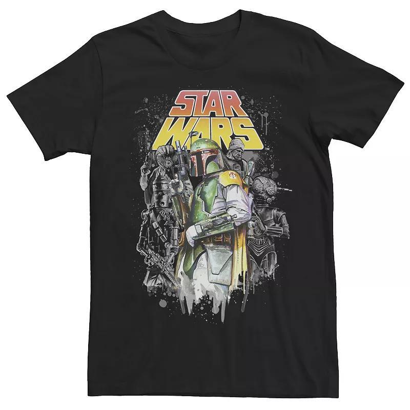 Mens Star Wars Boba Fett And The Bounty Hunters Tee Product Image