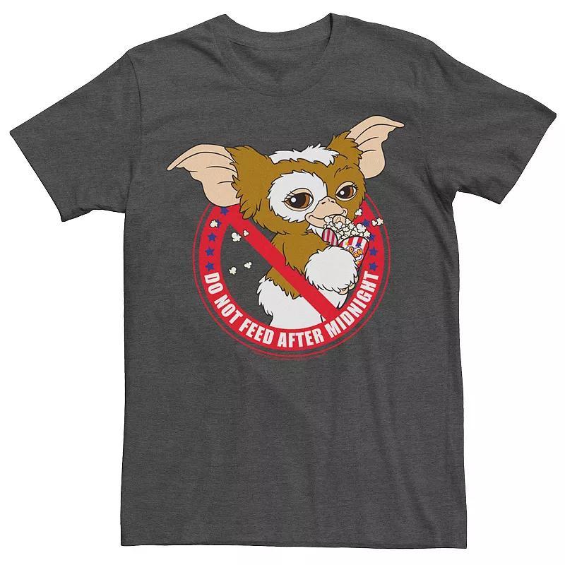 Mens Gremlins Do Not Feed Sign Portriat Tee Grey Heather Product Image