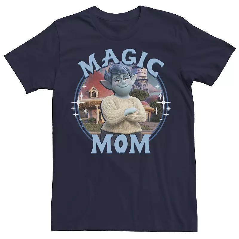 Disney / Pixars Onward Mens Magic Mom Tee Blue Product Image