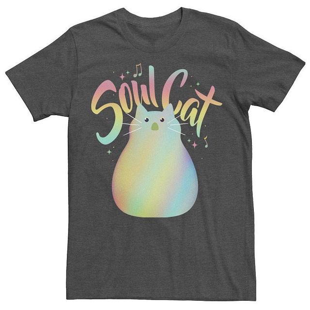 Disney / Pixars Soul Mens Cat Gradient Tee Grey Heather Product Image