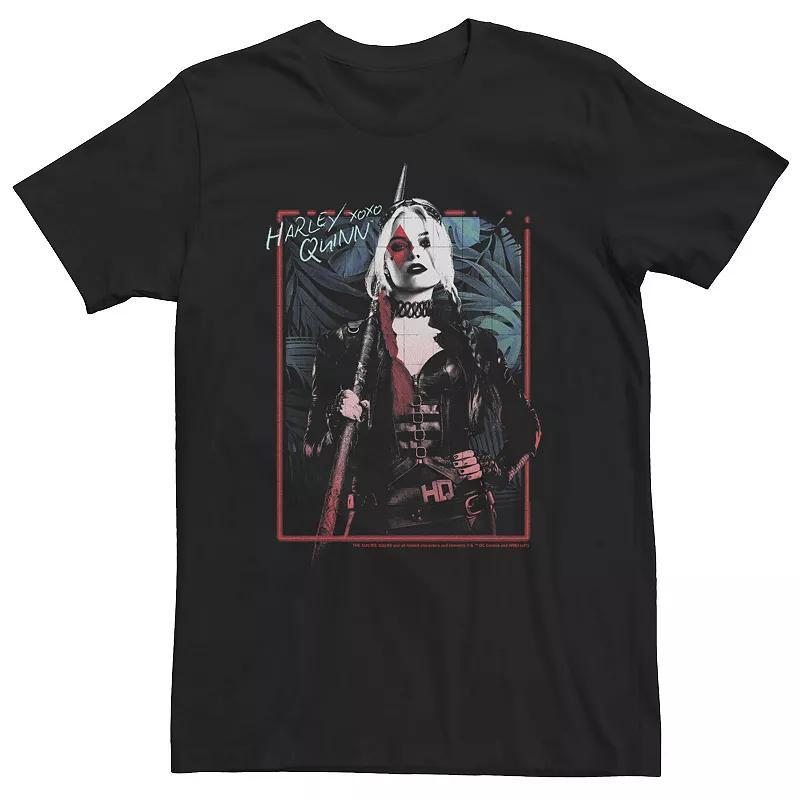 Big & Tall DC Comics The Suicide Squad XOXO Quinn Portrait Tee, Mens Product Image