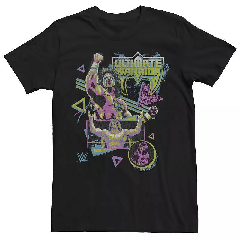 Mens WWE Ultimate Warrior Retro Poster Tee Product Image