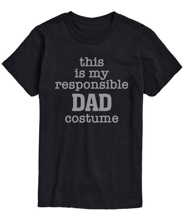 Airwaves Mens Responsible Dad Costume Classic Fit T-shirt Product Image