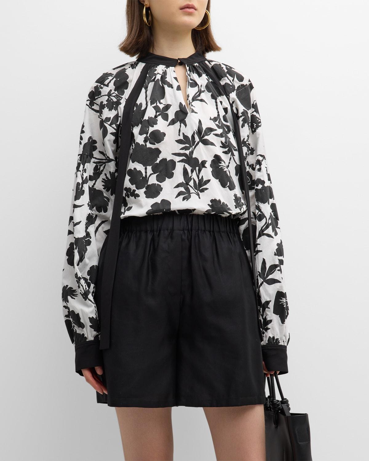 Womens Gaetana Floral Blouse Product Image