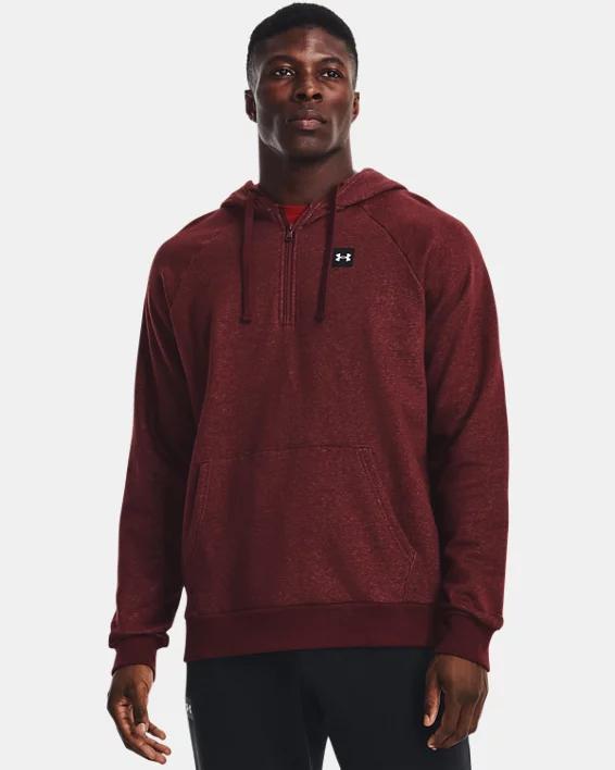 Men's UA Rival Fleece ½ Zip Hoodie Product Image