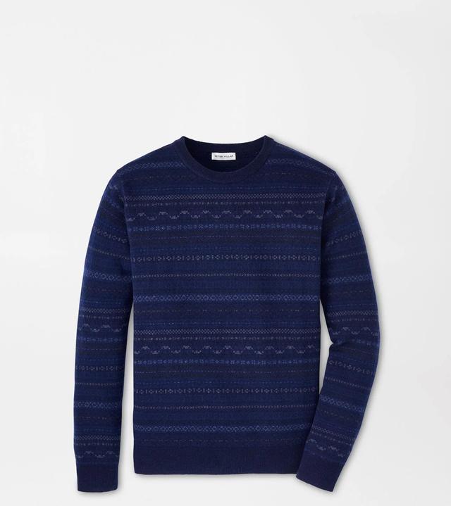 Midnight Fairisle Crewneck Sweater Product Image