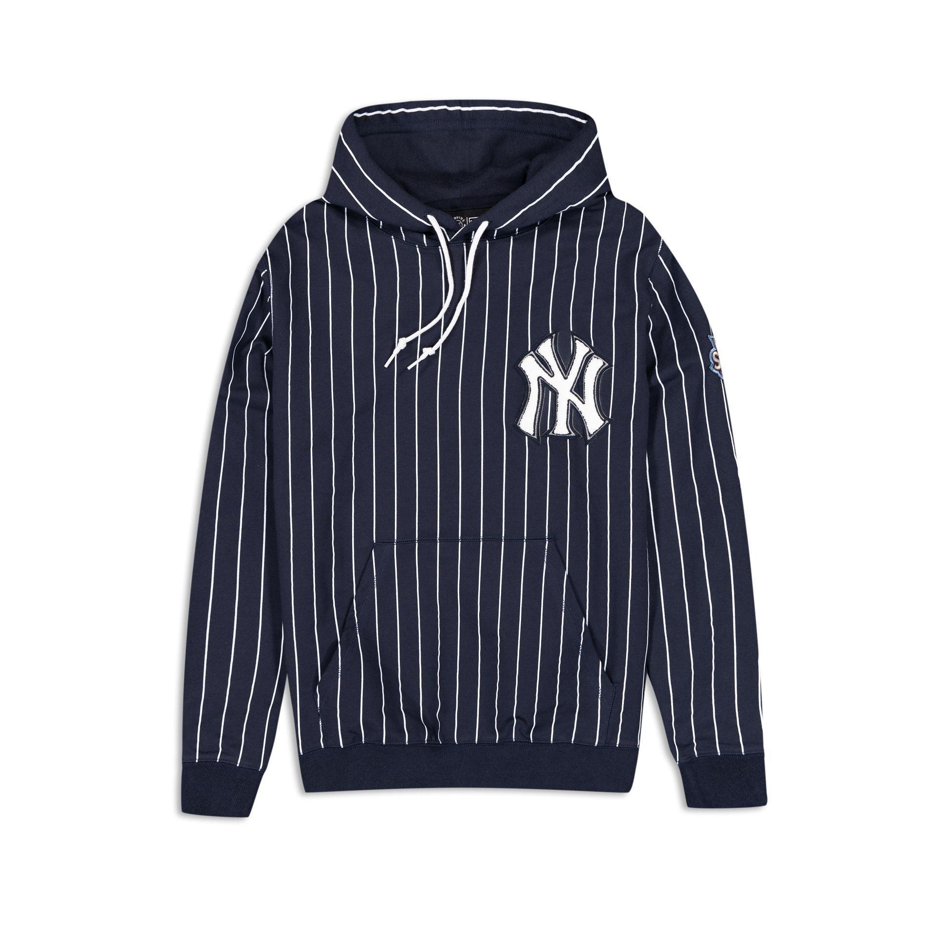 Houston Astros Logo Select Pinstripe Hoodie Male Product Image