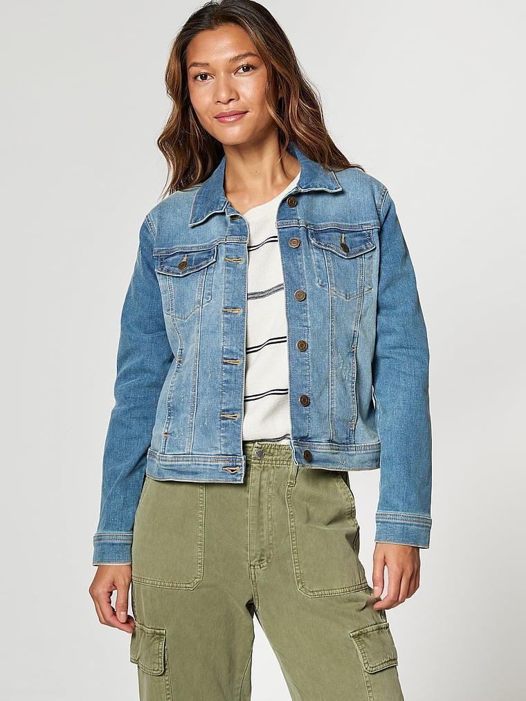 Distressed Denim Jacket product image