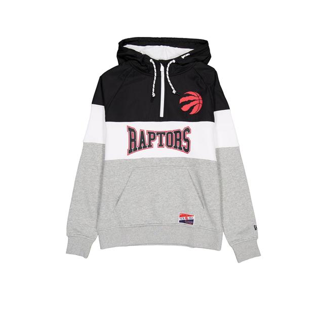 Toronto Raptors Throwback Color Block Hoodie Male Product Image