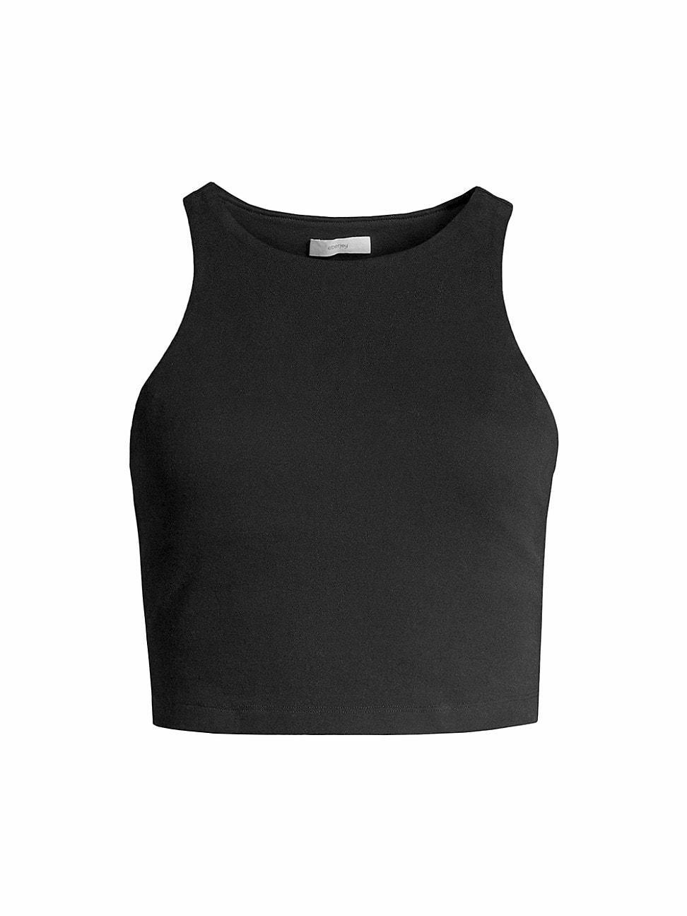 Womens Luxe Sweats Cropped Tank Top product image