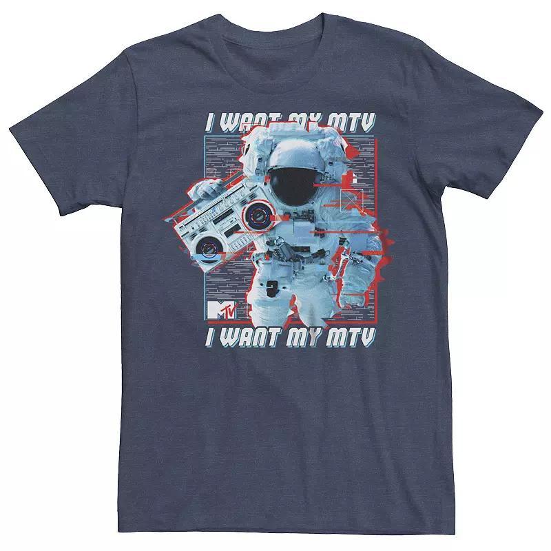 Mens MTV Astronaut I Want My MTV Graphic Tee Product Image