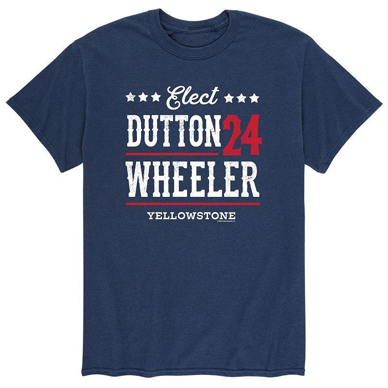 Mens Yellowstone Elect Dutton Wheeler 24 T-shirt Product Image