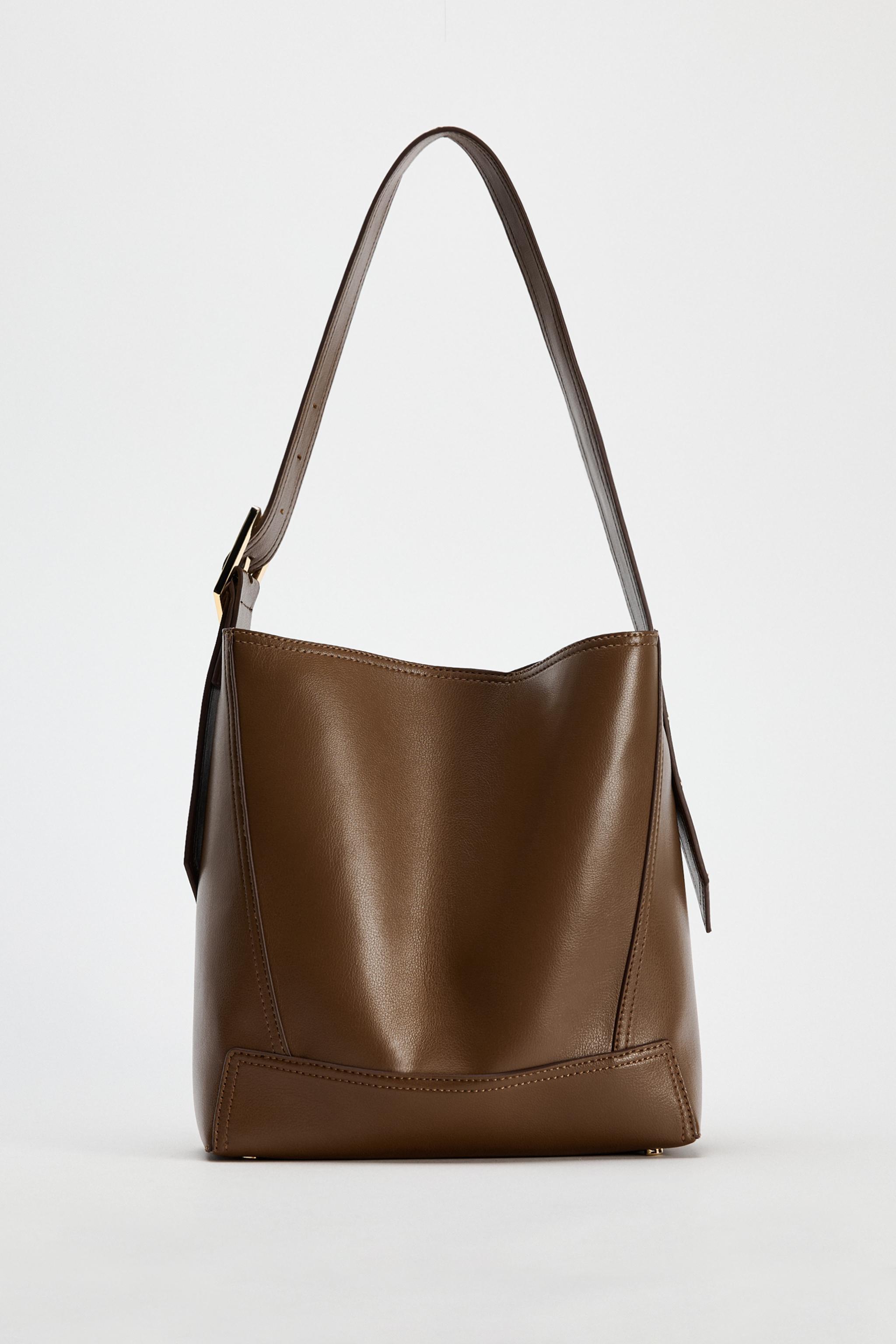 METAL TRIM BUCKET BAG Product Image